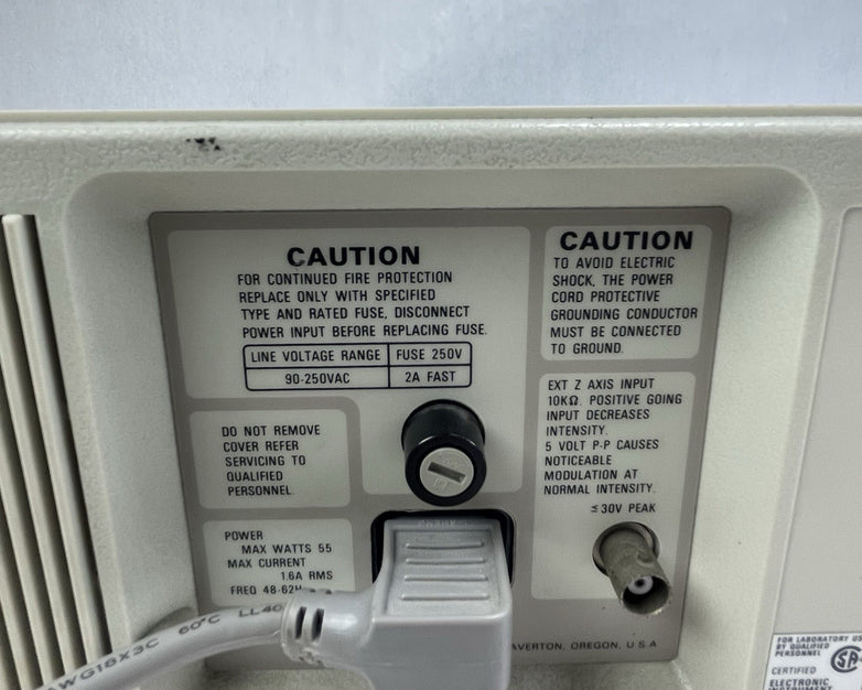 Tektronix 2213 Analog Oscilloscope 60MHZ