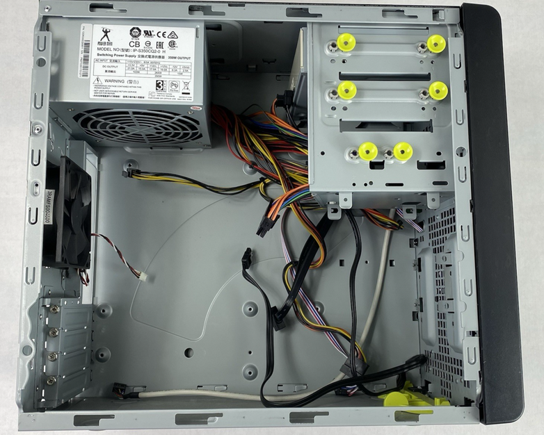 ByteSpeed H310M ATX Mid Tower Computer Case with 350W Power Supply