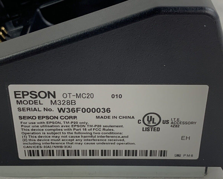 Epson OT-MC20 M328B Printer Charging Stand New Box Opened