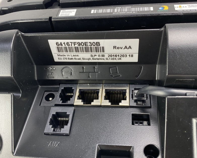 Polycom 2201-46161-001 VVX 310 IP VOIP 6 Line SIP POE Telephone NO AC ADAPTER