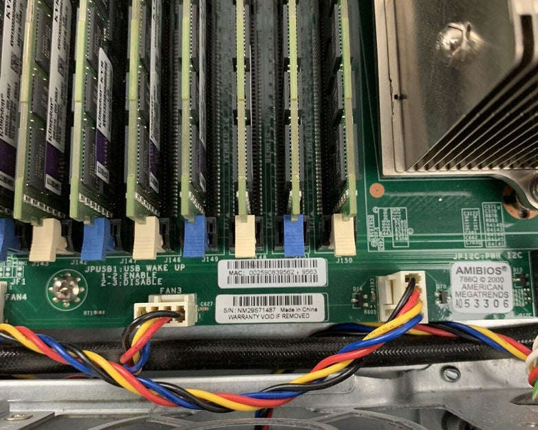 SuperMicro CSE-825-7 2x 12-Core AMD Opteron 6168 1.9 GHz 128 GB RAM No HDD No OS