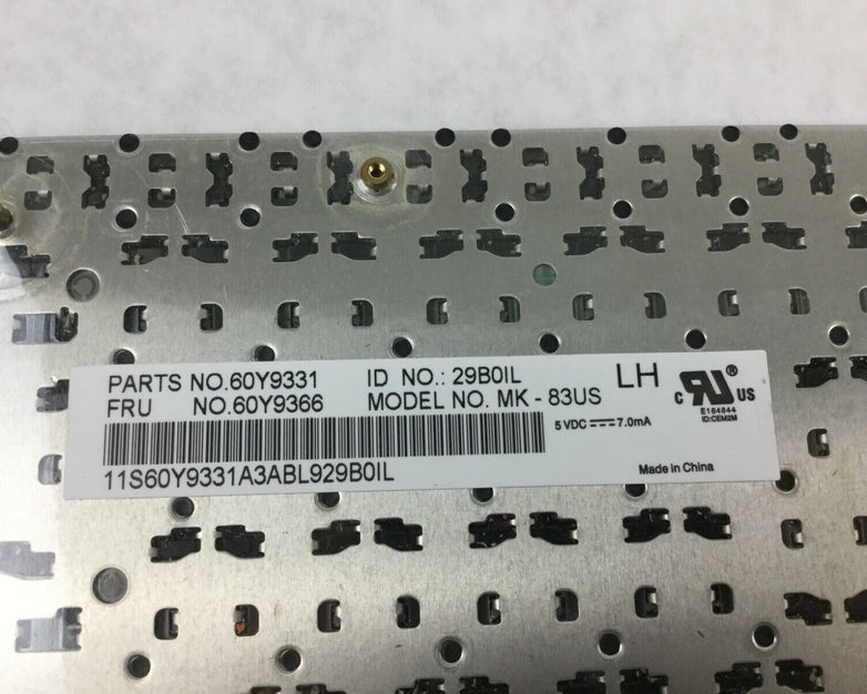 Lenovo Thinkpad MK-83 Keyboard 60Y9366