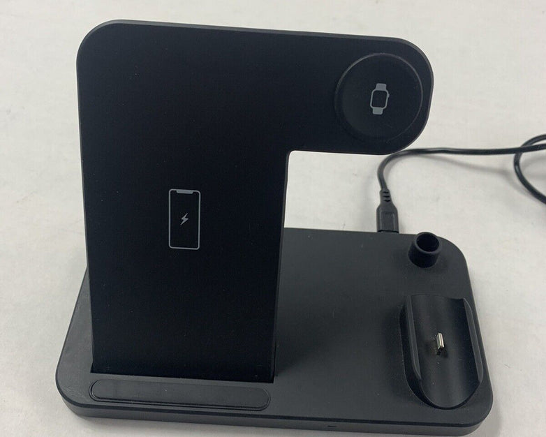 3 in 1 Charger Stand Charging Cradle Station Dock with Adapter