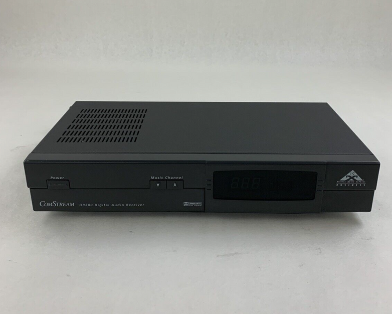 ComStream DR200 Audio Broadcast Receiver Powers On Missing Smart Card and Dish