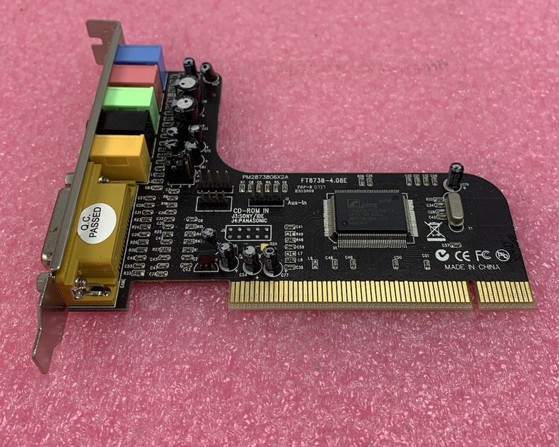 C-Media FT8738-4.08E 5.1 PCI Sound Card