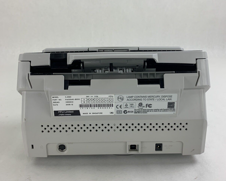 Fujitsu fi-6130 Desktop Printer and Scanner Bad Rollers Tested For Parts Repair