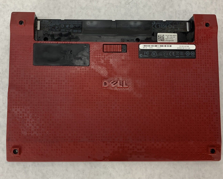 Genuine Dell Latitude 2100 Laptop Base Bottom Case R243R Red