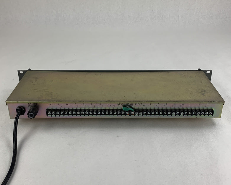 Gentner DA-801 Distribution Amplifier Power Tested