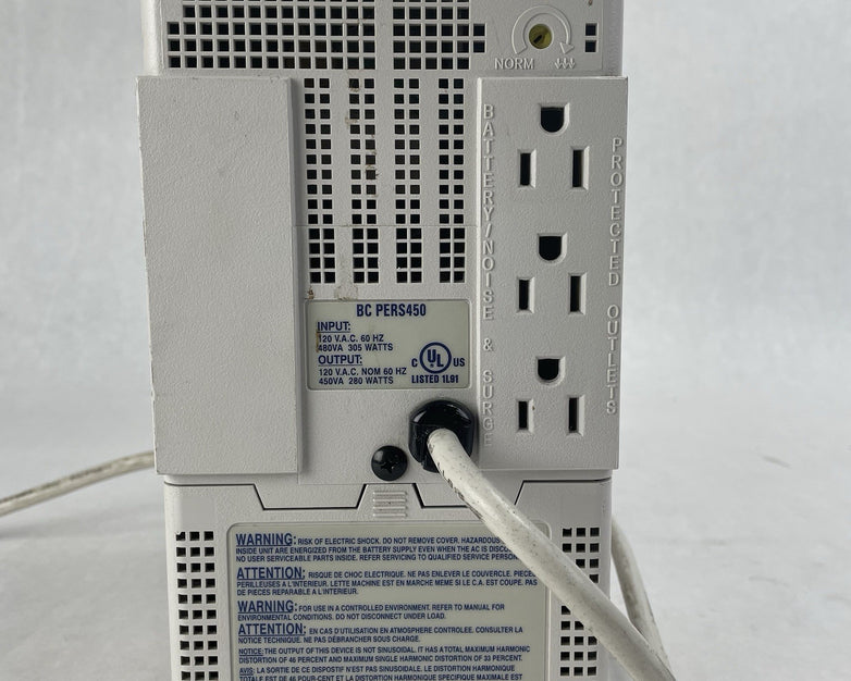 Tripp Lite BC-PERRS450 Personal UPS 450 VA 120 V Tested
