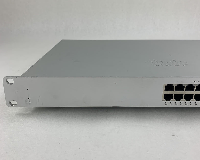 Cisco Meraki MS250-24P-HW Network Managed Switch Unclaimed Tested Reset