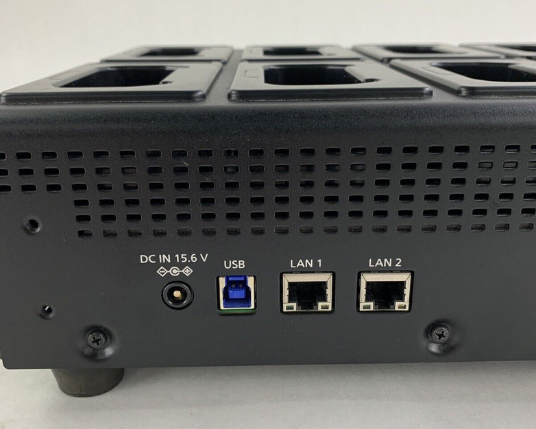 Panasonic WV-TC370 8-Bay Multi Charger Power Tested No Power Supply