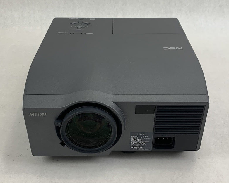 NEC Gray MT1055 Home Theater Projector - Parts or Repair