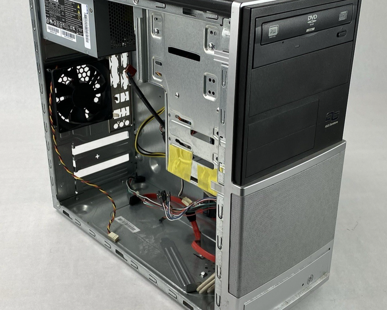 ASUS Desktop Barebone MicroATX Computer Case with 300W Power Supply