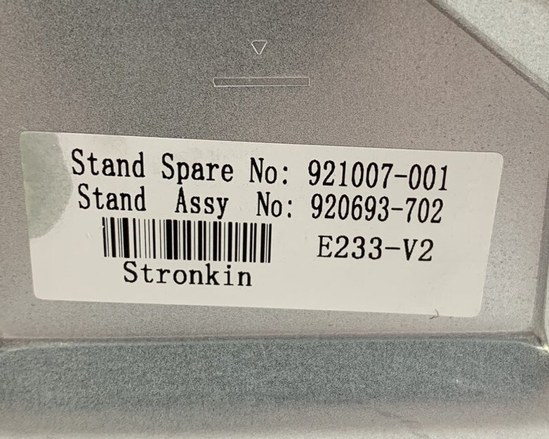 HP 921007-001 E233-V2 Monitor Stand Base