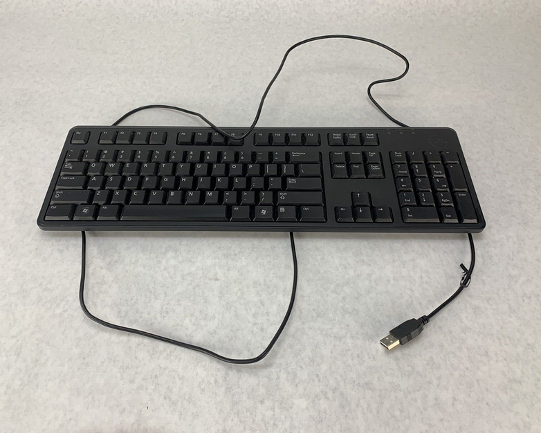 Dell Wired USB Keyboard KB212-B SK-8120 4G481/DJ454 5x