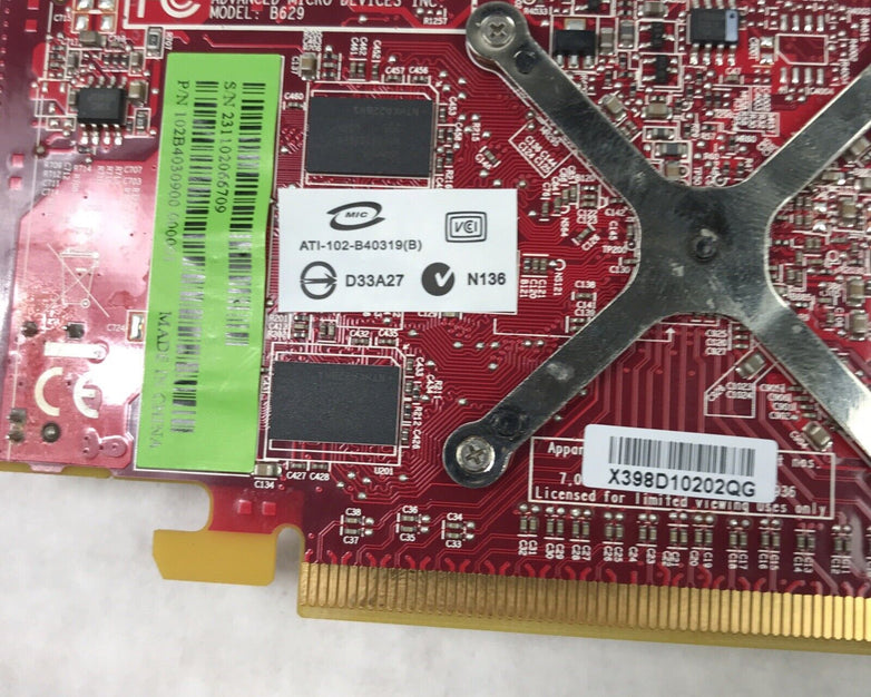 Dell ATI Radeon HD 3450 PCI Express x16 Full Height Video Card 256MB (Lot of 2)