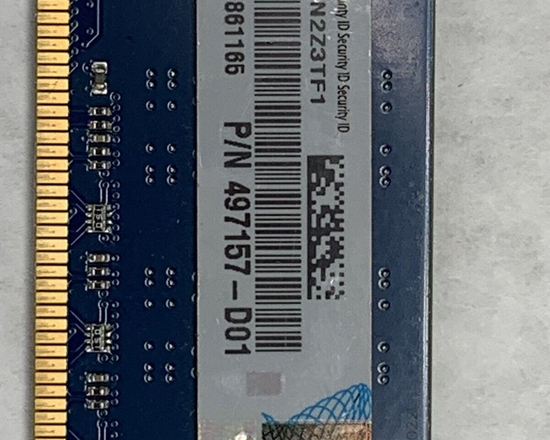 Lot ( 2 ) 2GB Kingston PC3-10600 DDR3-1333MHz non-ECC Unbuffered CL9 240pin DIMM