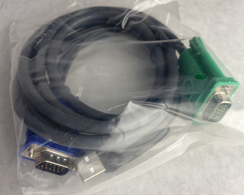 Chinglung E238846 USB KVM Cable 20276 30V VW-1