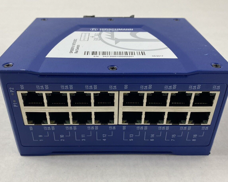 Hirschmann Spider II 16TX EEC Rail Switch Untested