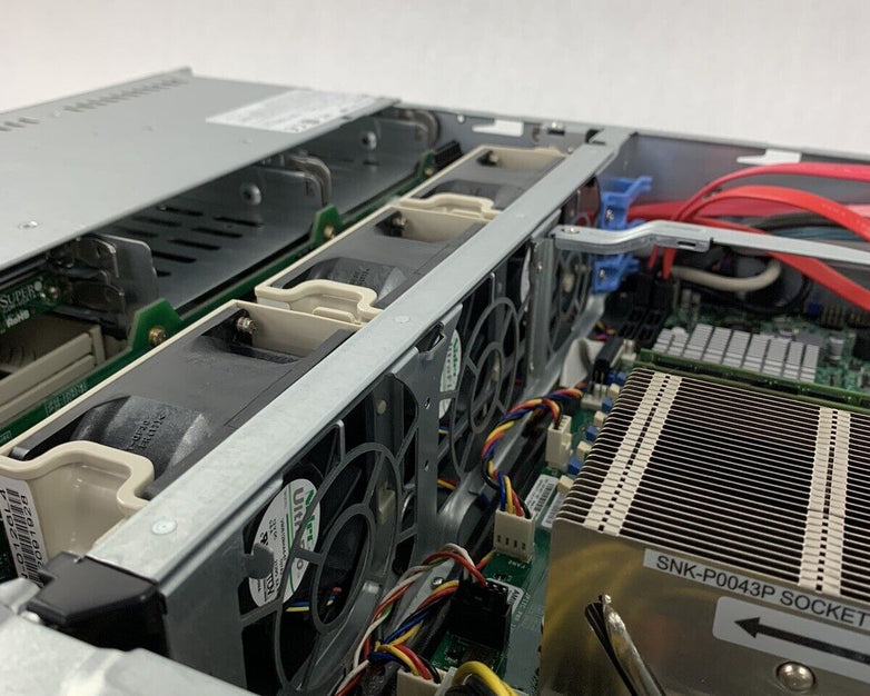 SuperMicro CSE-825-7 2x 12-Core AMD Opteron 6168 1.9 GHz 128 GB RAM No HDD No OS