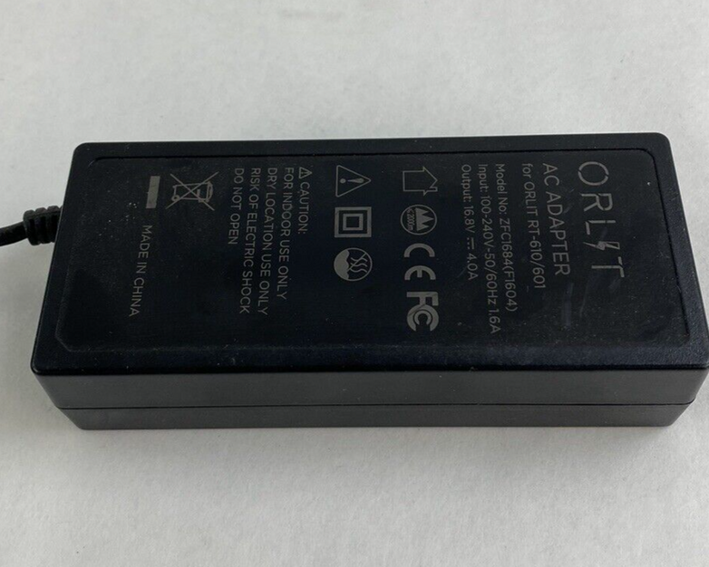 ORLIT AC Adapter for ORLIT RT-610/601 Model No. ZFC1684 (F1604)