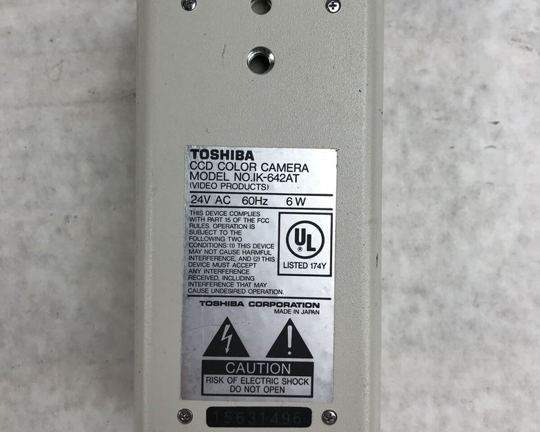 Toshiba CCD Color Camera IK-642AT