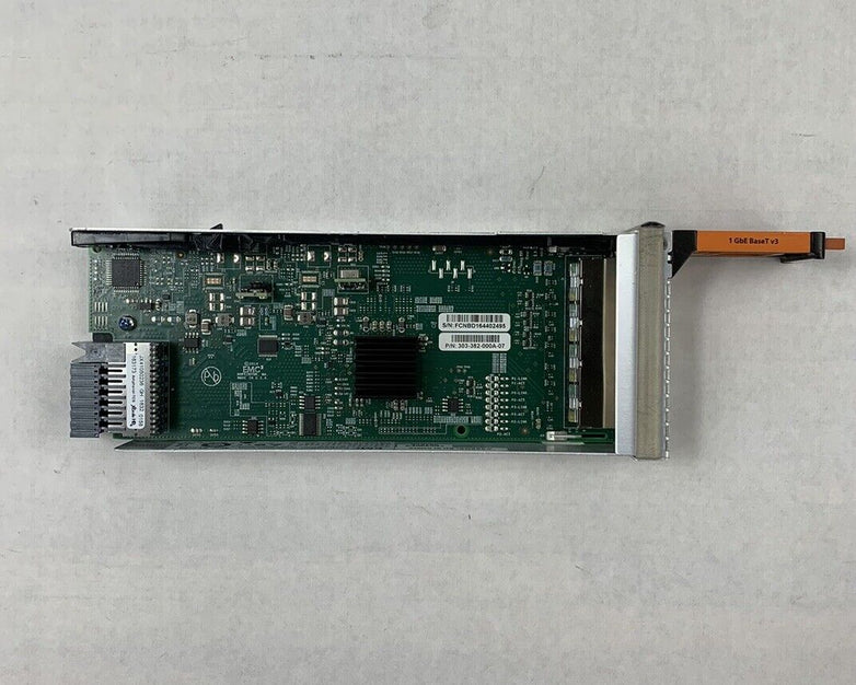 EMC Unity 303-382-000A-07 4-Port TLA PCB 1GbE Ethernet I/O Module