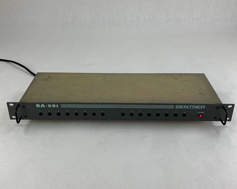 Gentner DA-801 Distribution Amplifier Power Tested