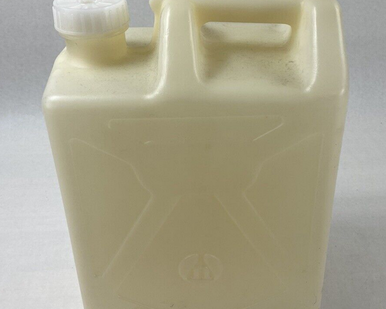 NALGENE Plastic 20 Liter 5 Gallon Rectangular Polypropylene Carboy