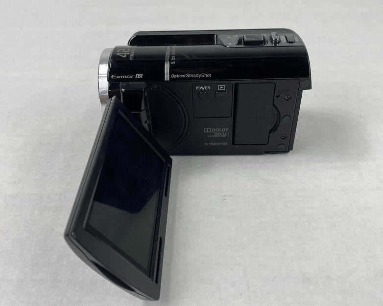 Sony HDR-XR160 Digital HD Video Camera Recorder with AC Adapter Power Tested