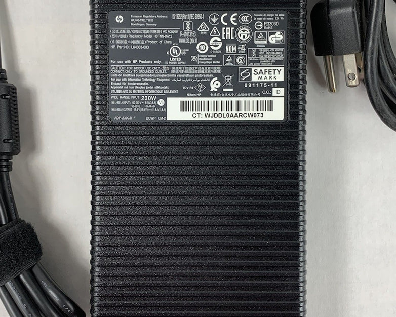 HP HSTNN-DA12 230W AC Adapter (Lot of 2)