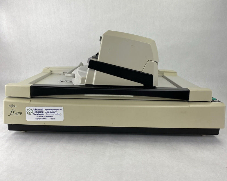 Fujitsu Fi-6770dj High Speed Flatbed Color Image Scanner