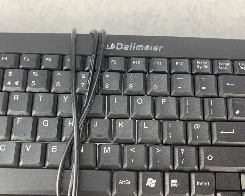 Dallmeier 12775 USB Wired Keyboard Keysonic EAR888-62976468