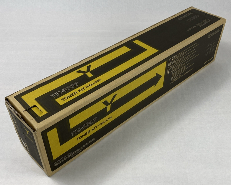 Kyocera TK-8507Y Yellow Toner Cartridge OEM Sealed
