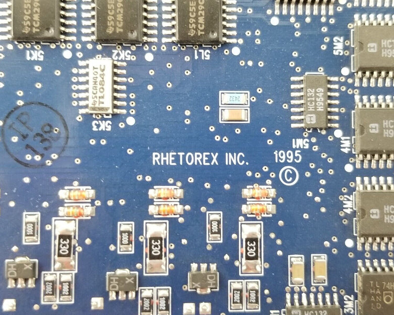 Rhetorex Dialogic 432 RDSP-M5C M5 ISA Board 4-Port AutoDialing 50-05-008 REV M