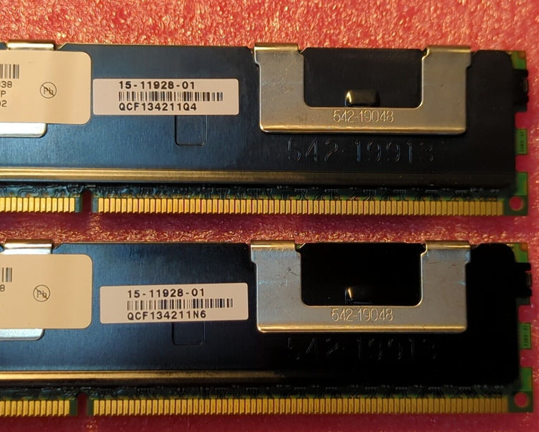 2x8GB 16GB Kit Micron DDR3 4Rx4 PC3-8500R Server Memory DIMM MT72JSZS1G72PZ