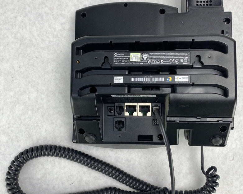 Polycom 2201-46161-001 VVX 310 IP VOIP 6 Line SIP POE Telephone NO AC ADAPTER