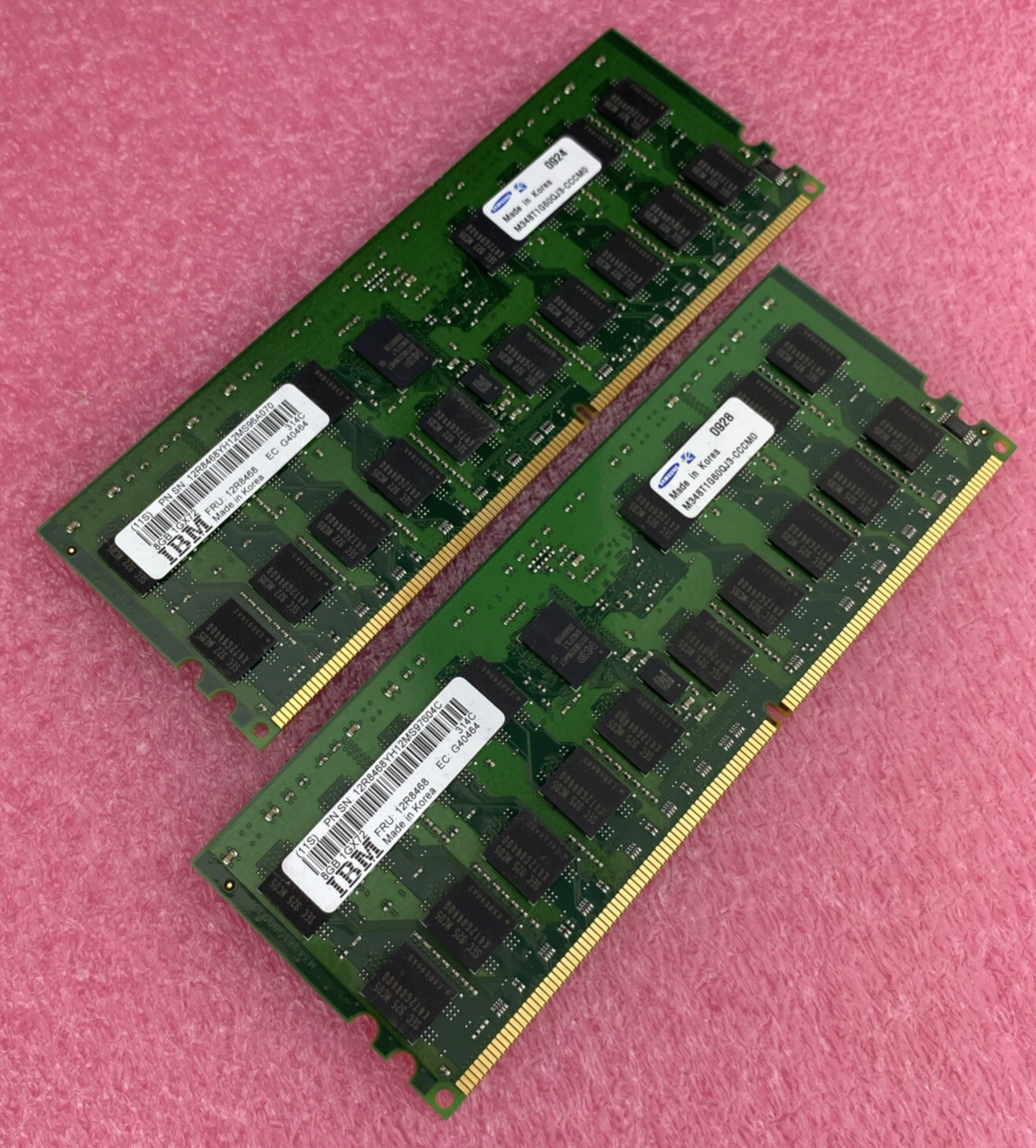IBM 12R8468 Memory 8GB 400MHz DDR2 DIMM 276-Pin RAM Untested Lot Of