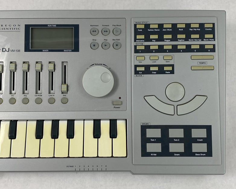 Oregon Scientific Wav DJ VM-108 Musical Sound Generator Synthesizer