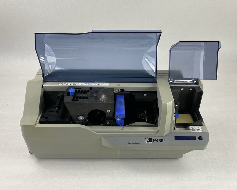 Zebra P430i Dual-Side Color USB ID Card Printer - Parts or Repair