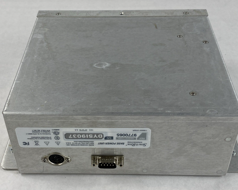 Site Rite 9770065 Base Power Unit Untested