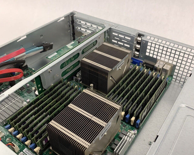 SuperMicro CSE-825-7 2x 12-Core AMD Opteron 6168 1.9 GHz 128 GB RAM No HDD No OS