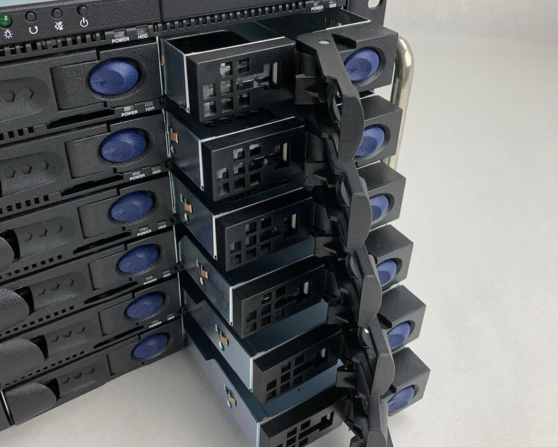 Facilis Terrablock TB-24D 24-Bay Server Chassis w/ Caddies No Boards, PSU or HDD