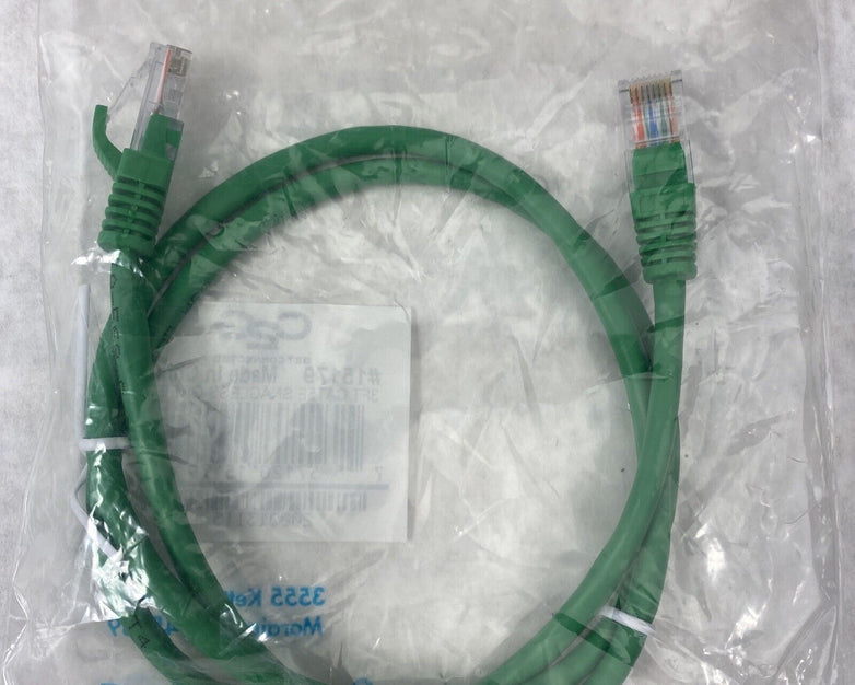 Lot( 10 ) 3ft Green Cat5e C2G 15179 Snagless Unshielded UTP Ethernet Patch Cable