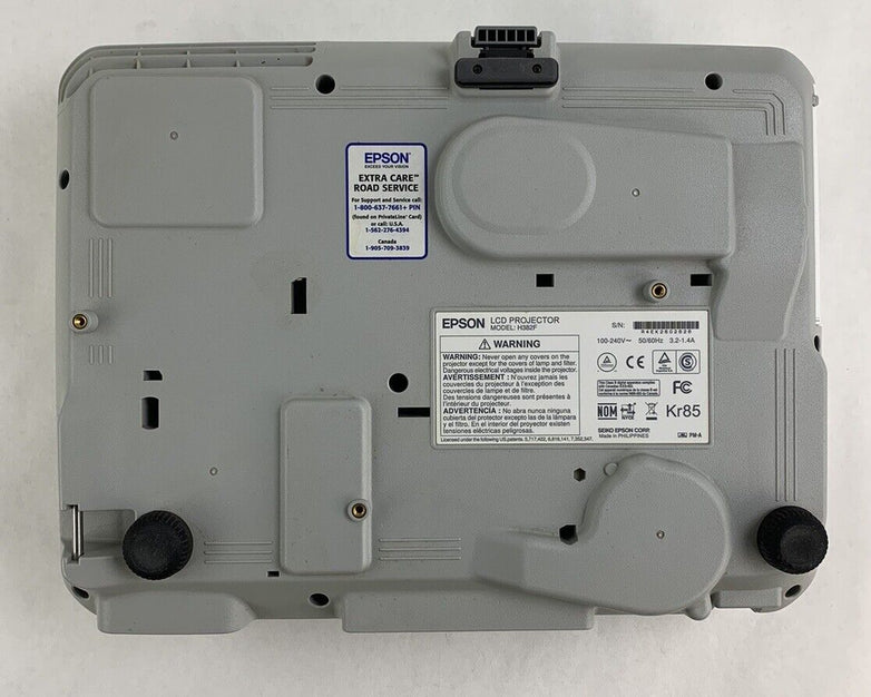 Epson H382F LCD Projector - No Lamp and No Remote (Parts and Repair)
