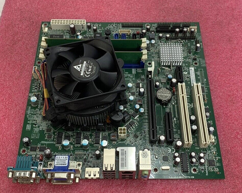 NCR Pocono D-NR6-D021 Motherboard Intel Core i3-2120T 2.6GHz 4GB RAM w/Shield