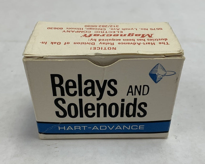 Hart-Advance 12 AC 1152C10 Relays and Solenoids