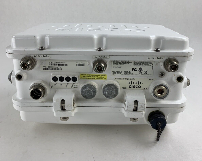Cisco AIR-CAP1552E-A-K9 Outdoor Mesh Wireless Access Point Tested and Reset