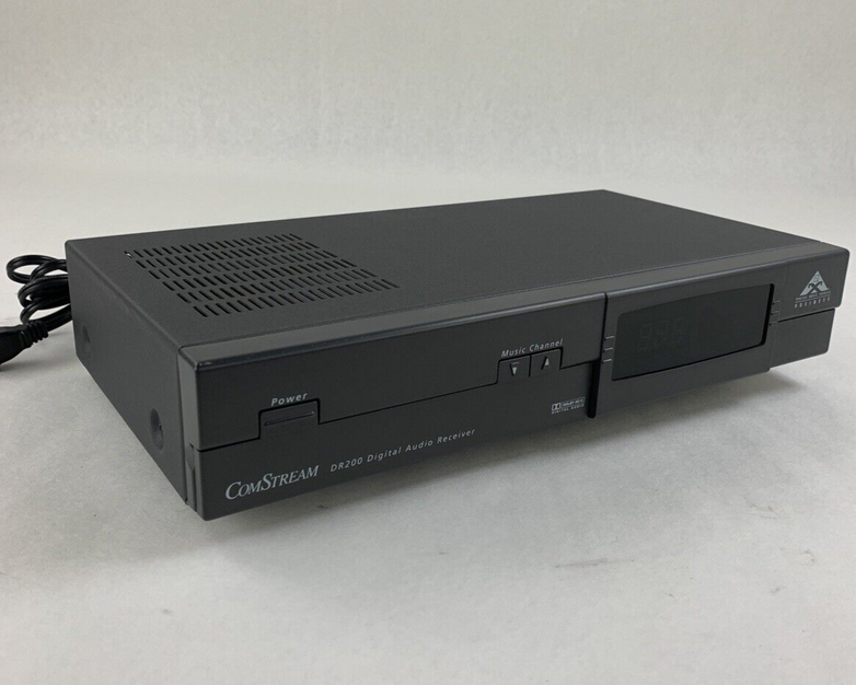 ComStream DR200 Audio Broadcast Receiver Powers On Missing Smart Card and Dish