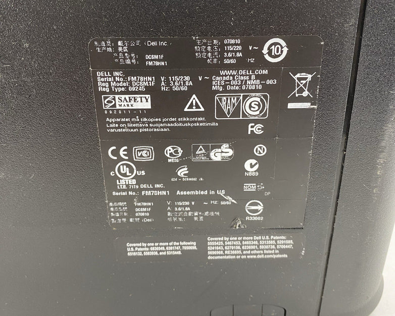 Dell OptiPlex 780 MT Intel Core 2 Duo E7500 2.93GHz 4GB RAM No HDD No OS